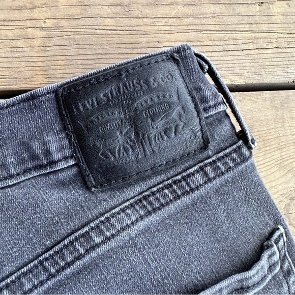 Levi’s Mile High Super Skinny Black Jeans - Picture 5 of 5